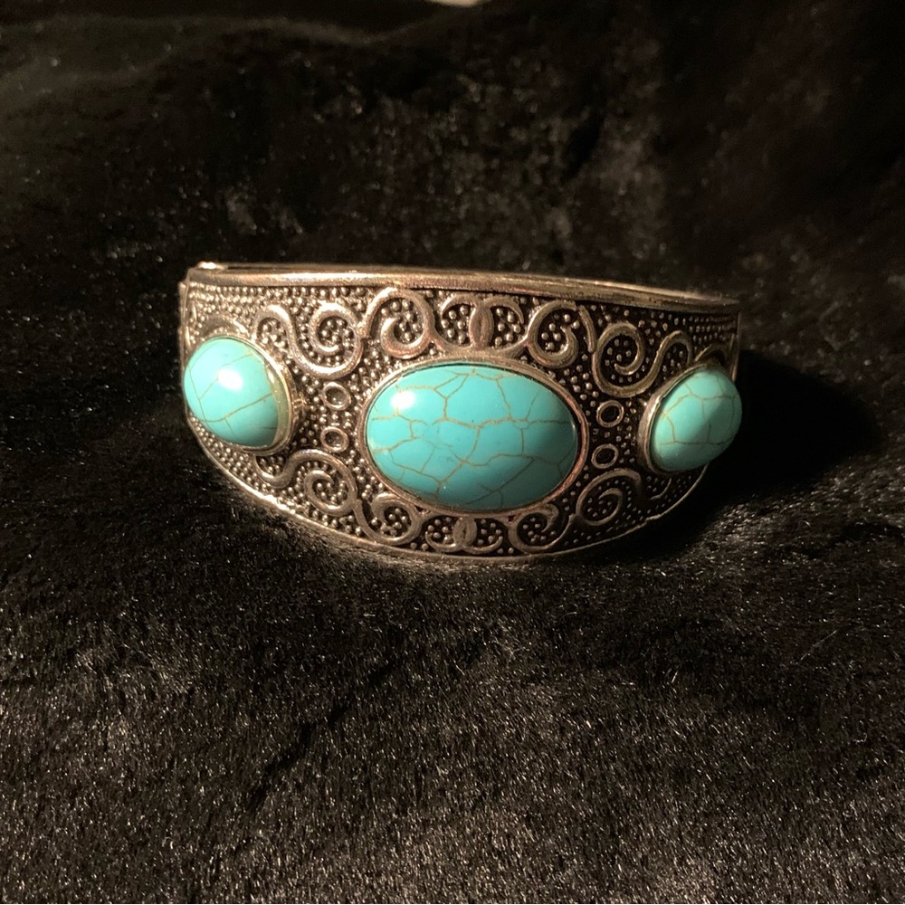 TURQUOISE  Spring Cuff Bracelet